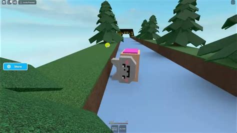 Playing Ride A Box Down A Slide In Roblox Youtube