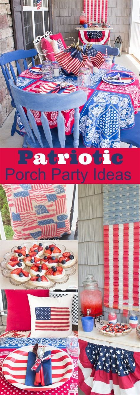 Patriotic Fourth Of July Party Ideas Atta Girl Says 4th Of July