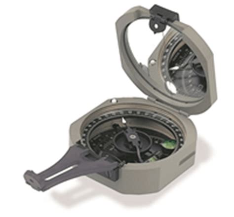 Brunton Pocket Transit, Standard, 0-360 Degree - Geological Exploration ...