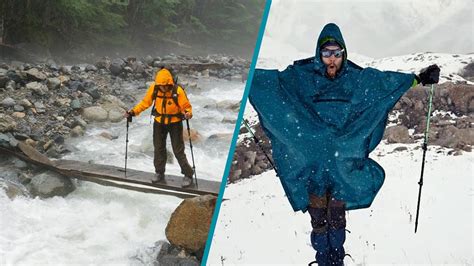 Poncho Vs Rain Jacket For Hiking Pros And Cons What To Choose Youtube