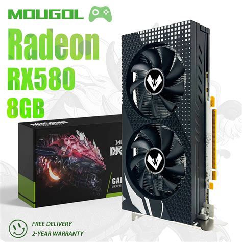 Mougol New Amd Rx Gb Sp Graphics Card Pin Gddr Bit Hdmi