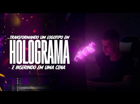 Como Transformar Logotipo Em Holograma D No After Effects D