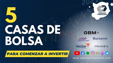 5 Casas De Bolsa BROKERS Para Comenzar A Invertir GBM KUSPIT