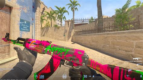 This NEON Skin Looks Good In CS2 Inspecting AK 47 Neon Revolution In