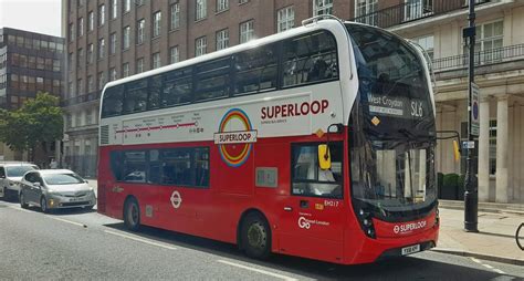 YX18 KPF NEW SUPERLOOP LIVERY Go Ahead London EH217s Y Flickr