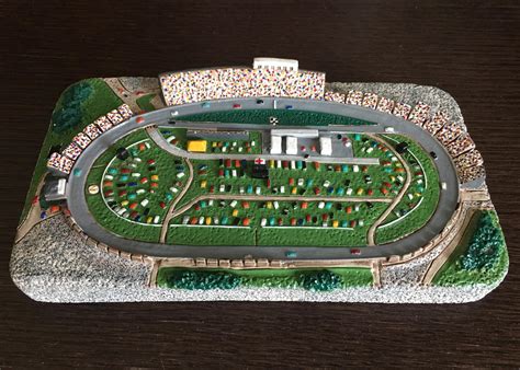 Just Got This Track Replica Of My Home Track Michigan Who Else Has These Rnascar