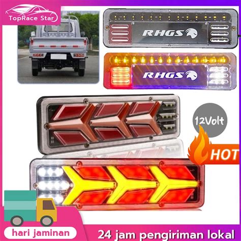 Jual Stop Lamp Belakan Truk L Carry Pick Up Canter Grand Max Volt