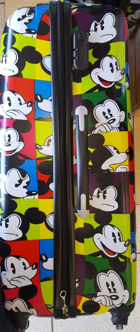 Maleta De Viaje Rigida Mickey Mouse Disney Original 2 299 00 En