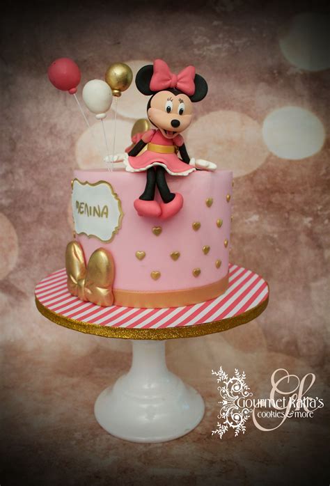 Beautiful Cake Minnie Mouse Birthday Cakes Mini Mouse Birthday Cake