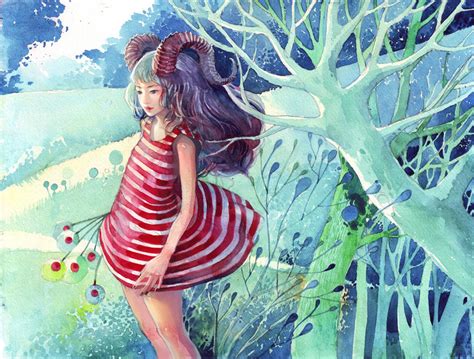 Capricorn Girl By Buguanle On Deviantart