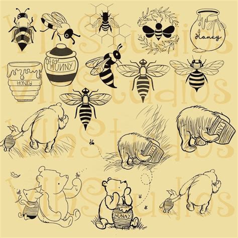 Winnie The Pooh Bee Hive Etsy