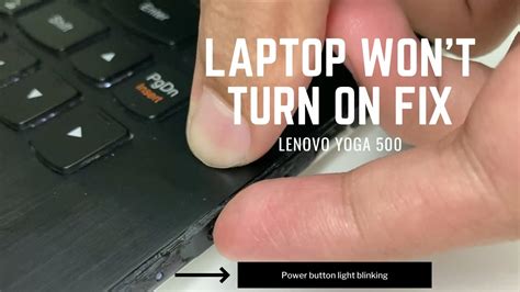 Laptop Won T Turn On Power Button Light Blinking Fix Easy Diy Fix