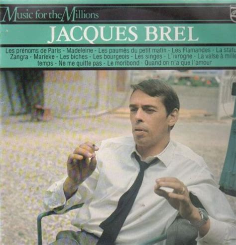 Vol 2 Jacques Brel François Rauber Gérard Jouannest Jacques Brel