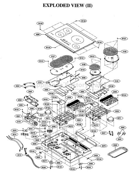 Parts For Lsci307st Lg Electric Ranges