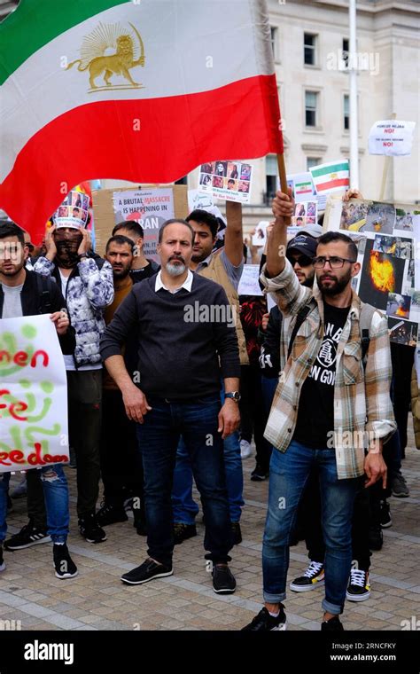 Victoria Square Birmingham Uk Nd Oct Protesters Gather To