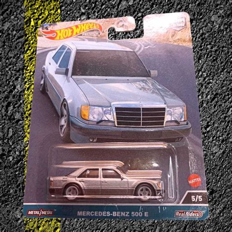 Hot Wheels Mercedes Benz 500 E Canyon Warriors Car Culture Card Not