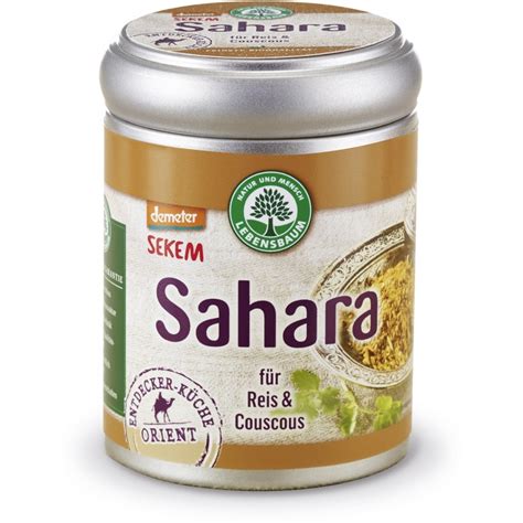 Lebensbaum Bio Demeter Gewürzmischung Sahara Sekem für Reis und