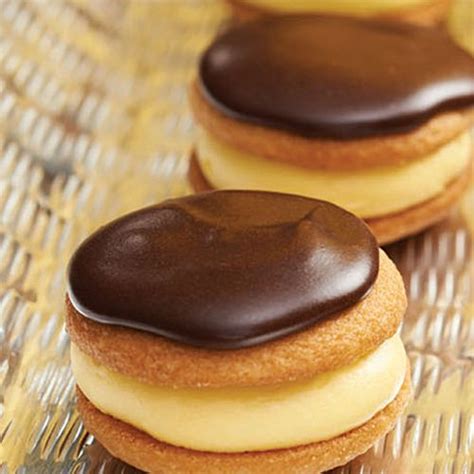 Mini Boston Cream Pies Boston Cream Pie Cream Pie Recipes Boston