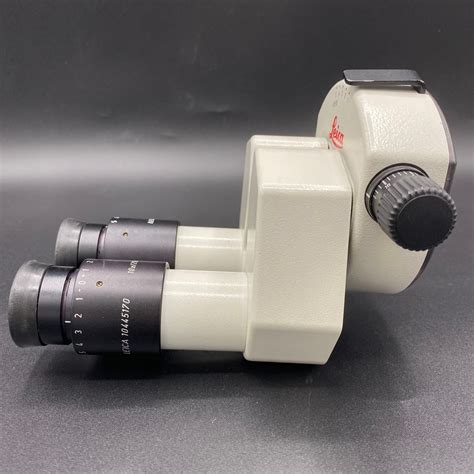 Leica Microscope Head Used Angelus Medical And Optical