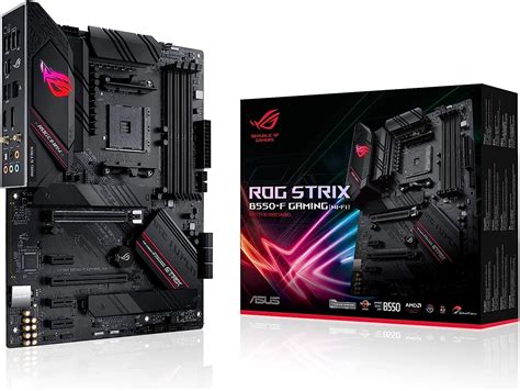 ASUS ROG Strix B550 F Gaming Carte mère AMD AM4 ATX avec WiFi 6 PCIe 4