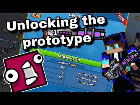 Unlocking The Prototype Pixel Gun 3D 6 YouTube