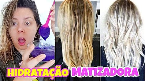 HIDRATAÇÃO MATIZADORA Como Hidratar e Matizar o Cabelo ao Mesmo Tempo