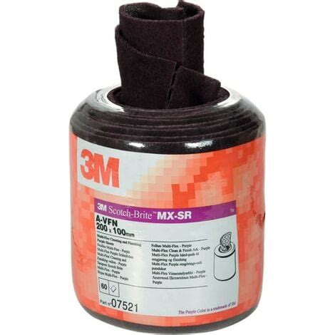 3M SCOTCH BRITE Rotolo Con 60 Pad Di Tessuto Abrasivo