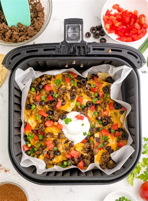 Air Fryer Nachos My Air Fryer Kitchen