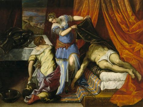 Tintoretto Judith Y Holofermes Judith And Holofernes Posters Art