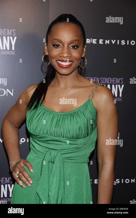 Anika Noni Rose Wearing Vintage Film Premiere Of The New York Philharmonic Production Of