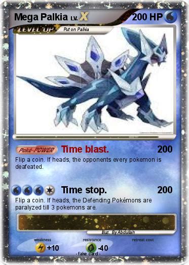 Pokémon Mega Palkia 22 22 - Time blast. - My Pokemon Card