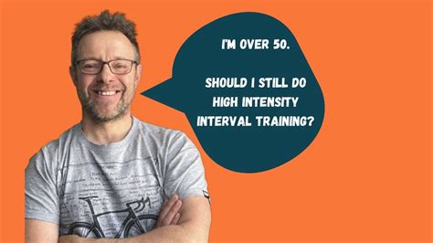 Im Over 50 Should I Still Do High Intensity Interval Training Youtube