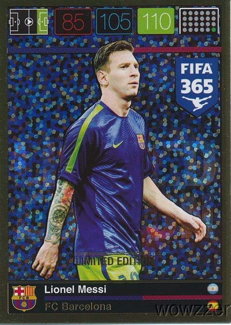 Buy Panini Adrenalyn Xl Fifa Exclusive Lionel Messi Limited