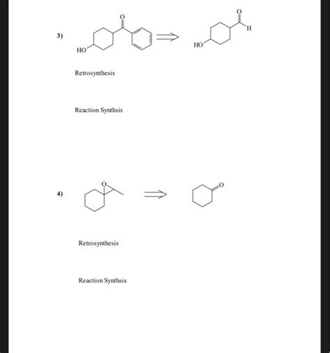 Solved Retrosynthesis Practice Problems Target Compound Chegg