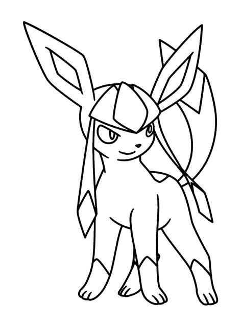 Dibujo De Glaceon Leafeon Para Colorear Lol Coloring Pages Porn Sex