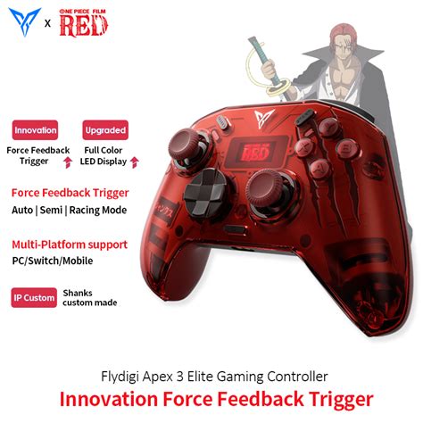 Flydigi X One Piece Apex Force Feedback Elite Gaming Controller