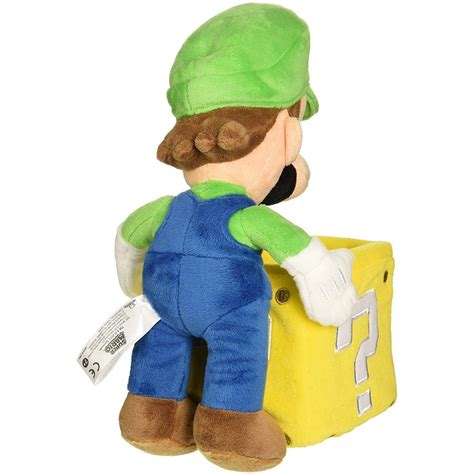 Luigi And Coin Box Official Super Mario Plush Video Game Heaven