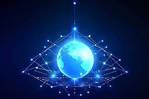 Earth Globe With Stars Earth And Star Earth And Stars Premium Ai