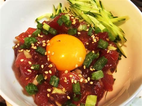 簡単！焼肉のタレでお刺身ユッケ By ゆき 【クックパッド】 簡単おいしいみんなのレシピが349万品