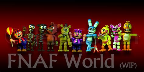 🔥 49 Wallpapers Fnaf World Wallpapersafari