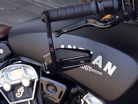 Indian Scout Bobber Mounting set bar end mirrors – Bros Custom Parts
