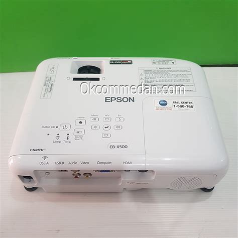 Projektor Epson Eb X Xga Ansi Ok Computer