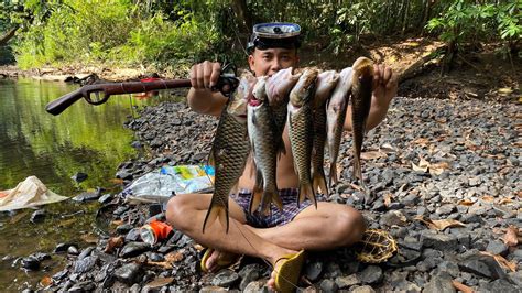 Nembak Ikan Mahseer Dan Hampala Langsung Di Masak Asam Pedas Tempoyak