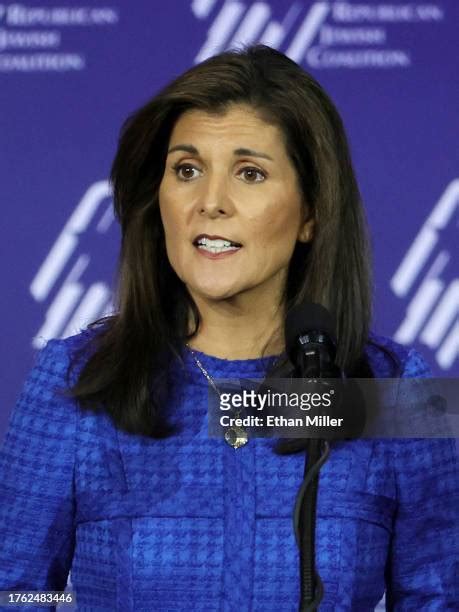 Ambassador To The Un Nikki Haley Photos And Premium High Res Pictures