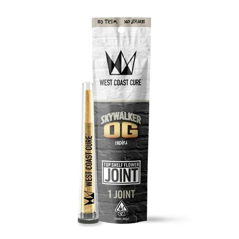 Buy West Coast Cure Skywalker Og Indica Top Shelf Curejoint 1g