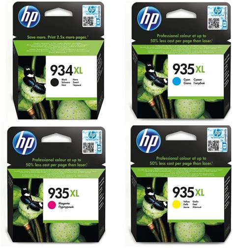 Hp X E Ae Xl Xl High Yield Original Ink Cartridges Black Cyan