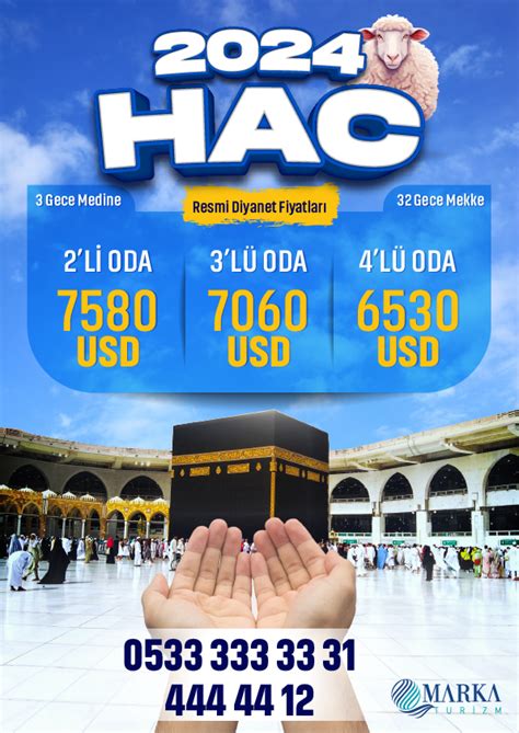 Hac Fiyatları 2024 Hac Fiyatları 6611 USD