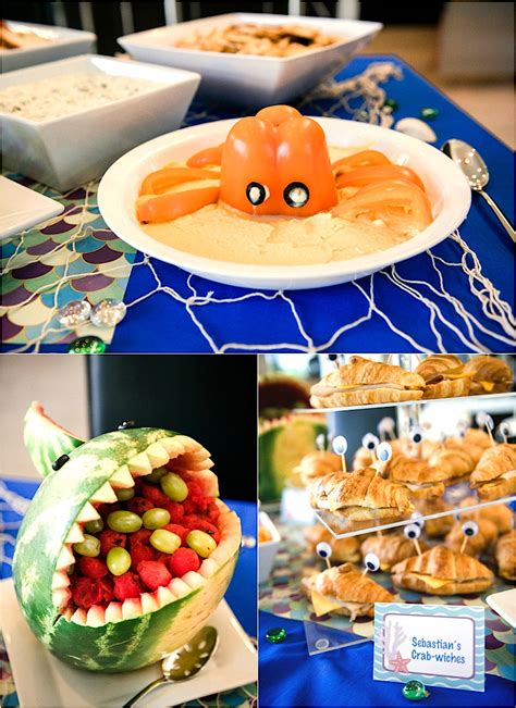 A Sparkly Under The Sea Birthday Party Party Ideas Party Printables Blog