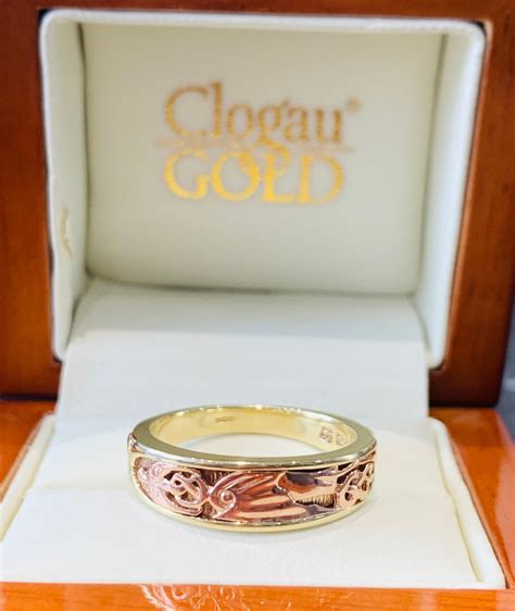 Clogau Gold Of Royalty Rare Heavy 9ct Welsh Rose And Yellow Etsy