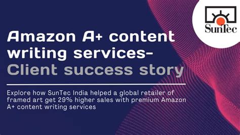 Boosting Sales and Impressions: A Journey through Amazon A+ Content ...